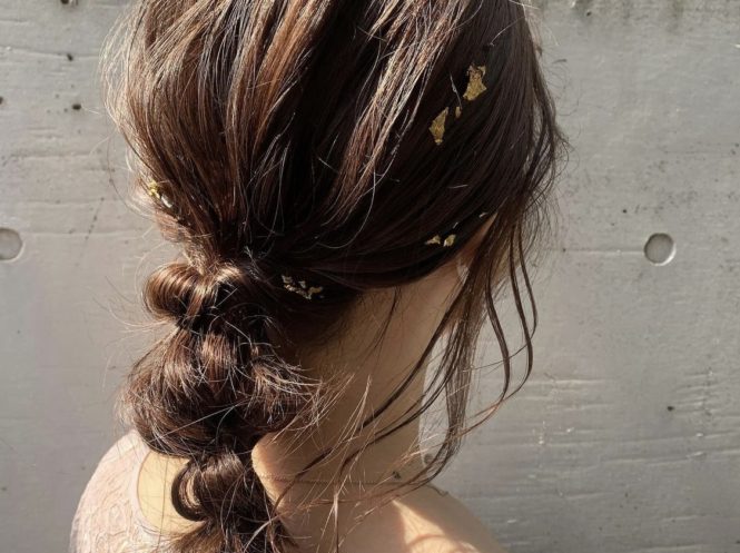 編み下ろしアレンジのイメージ画像